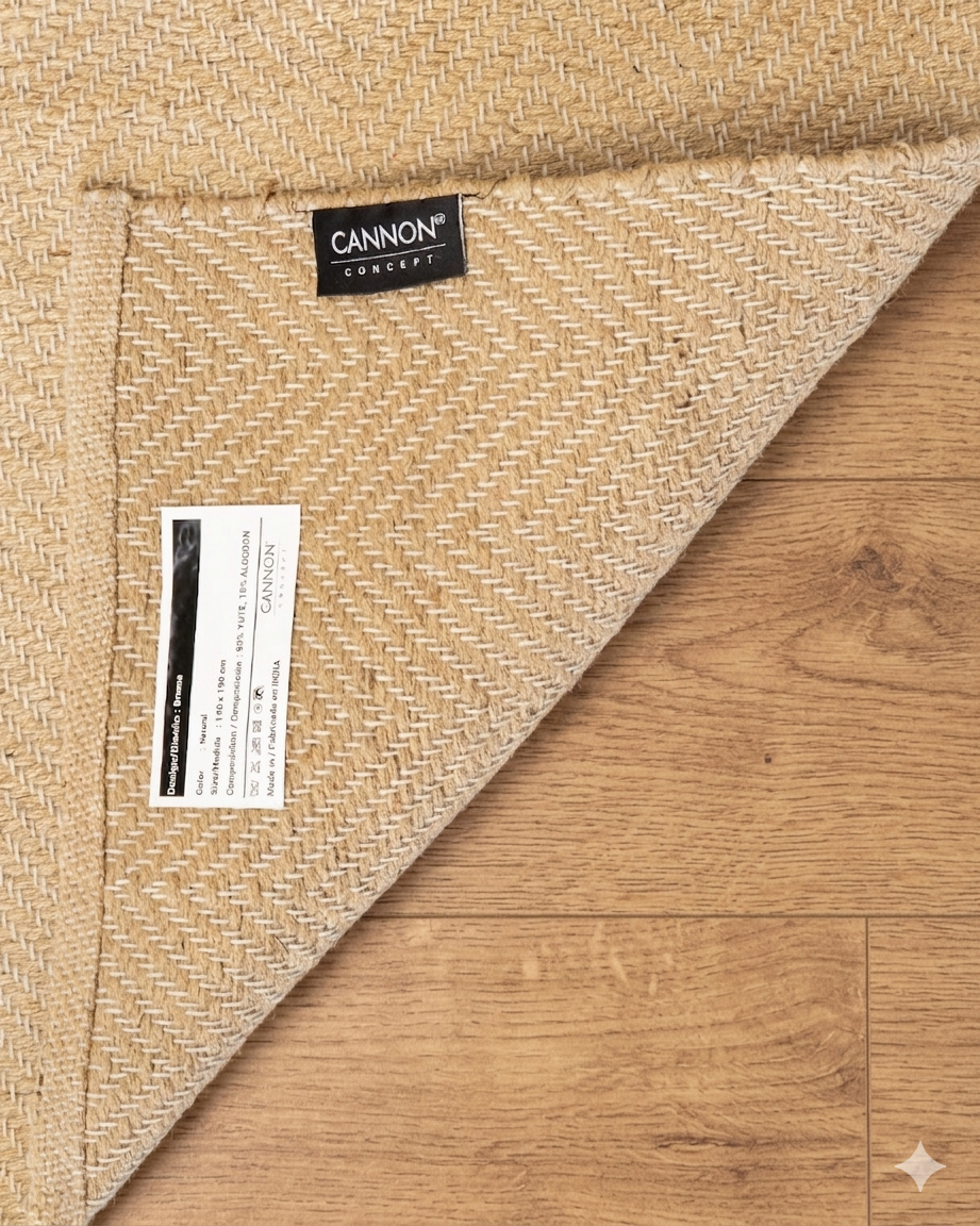 Alfombra Yute Bruma 160x230 cms Cannon