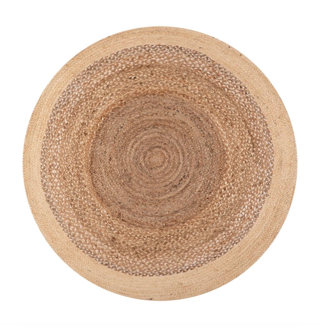 ALFOMBRA REDONDA JUTE BRAIDED BEIGE 150X150 BEIGE DIB
