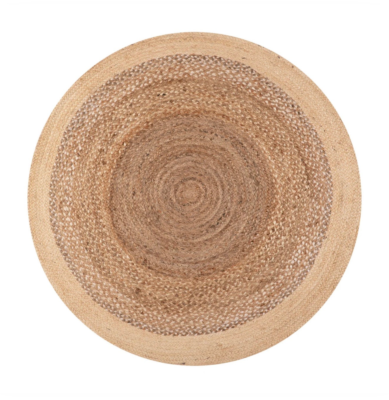 ALFOMBRA REDONDA JUTE BRAIDED BEIGE 150X150 BEIGE DIB
