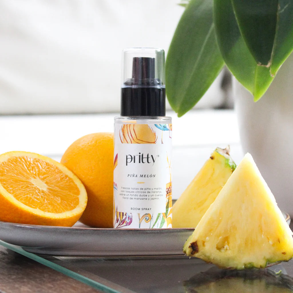 Mini room spray piña melón Pritty 50 ml