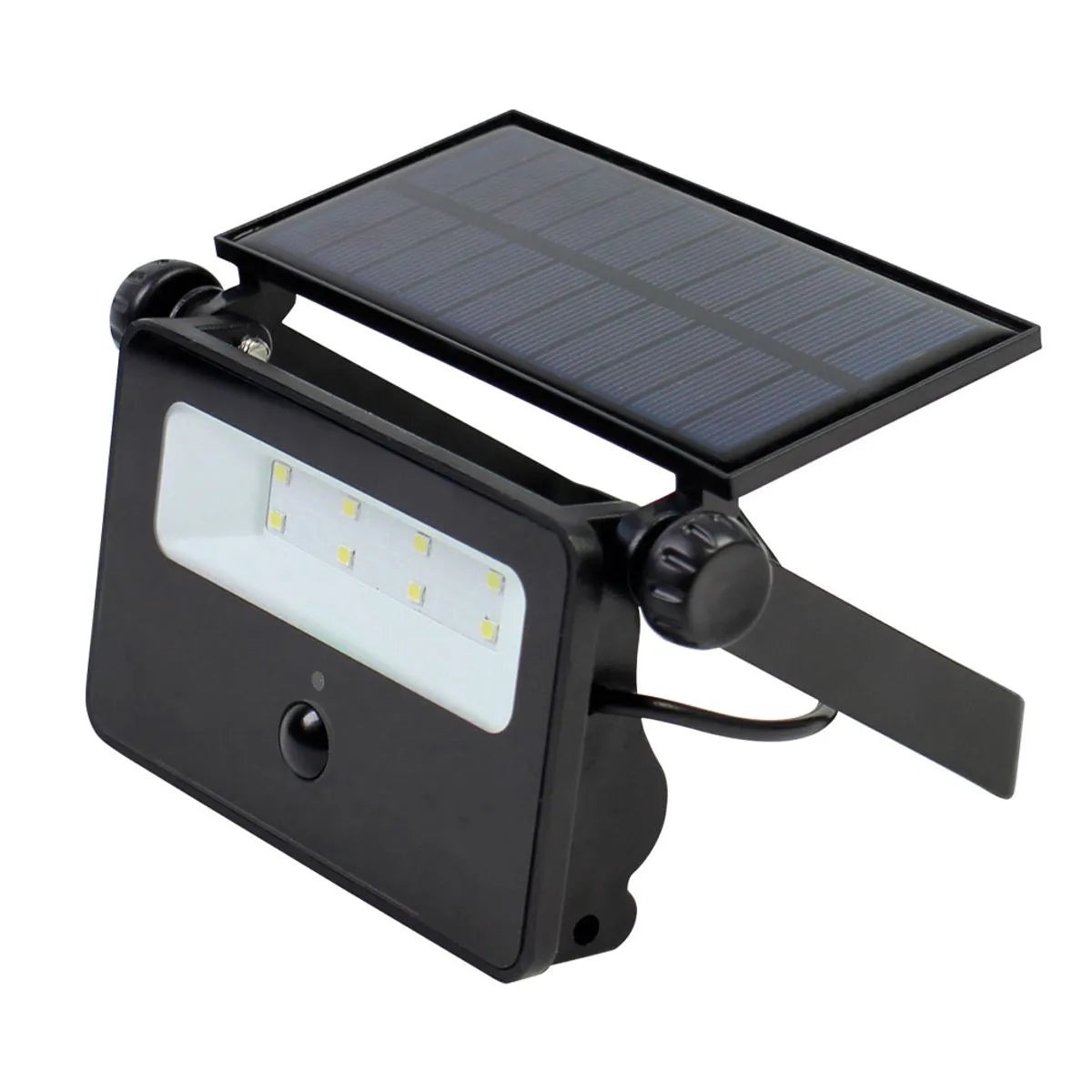 Proyector solar led 2w con sensor de movimiento 6500k