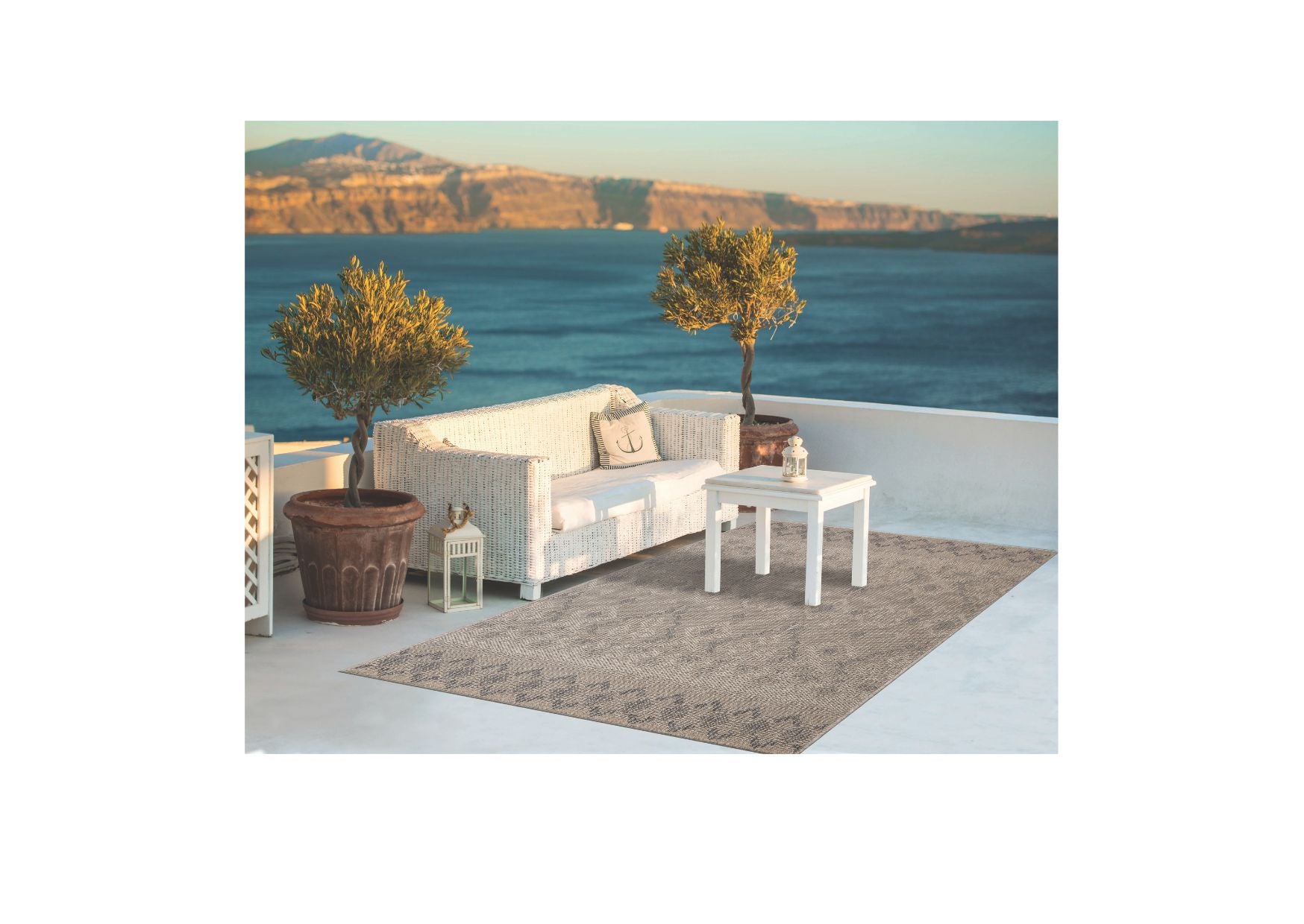 Alfombra natura "Adhara" cannon 160x235 cms