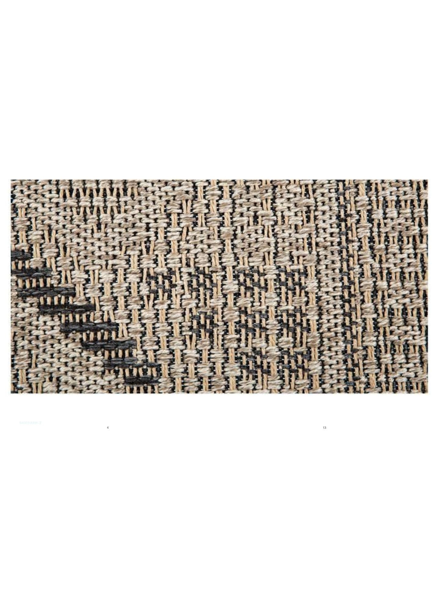 Alfombra natura "Adhara" cannon 160x235 cms