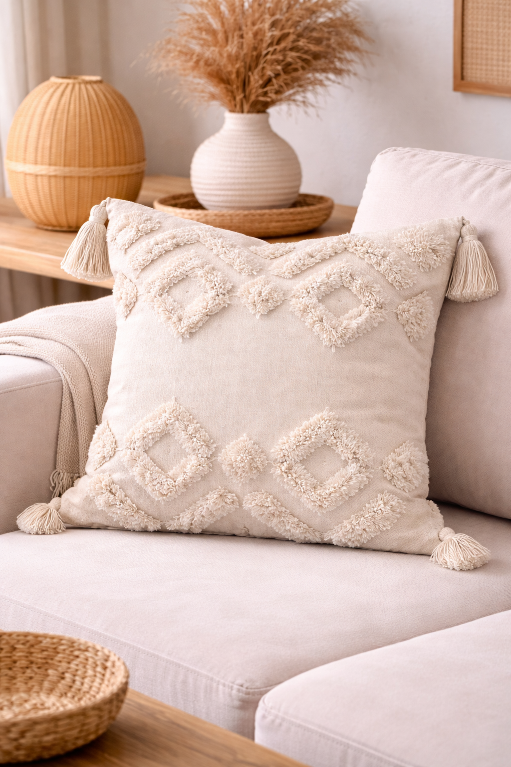 Funda Cojín Estilo "Boho" 45X45 CMS COD.2