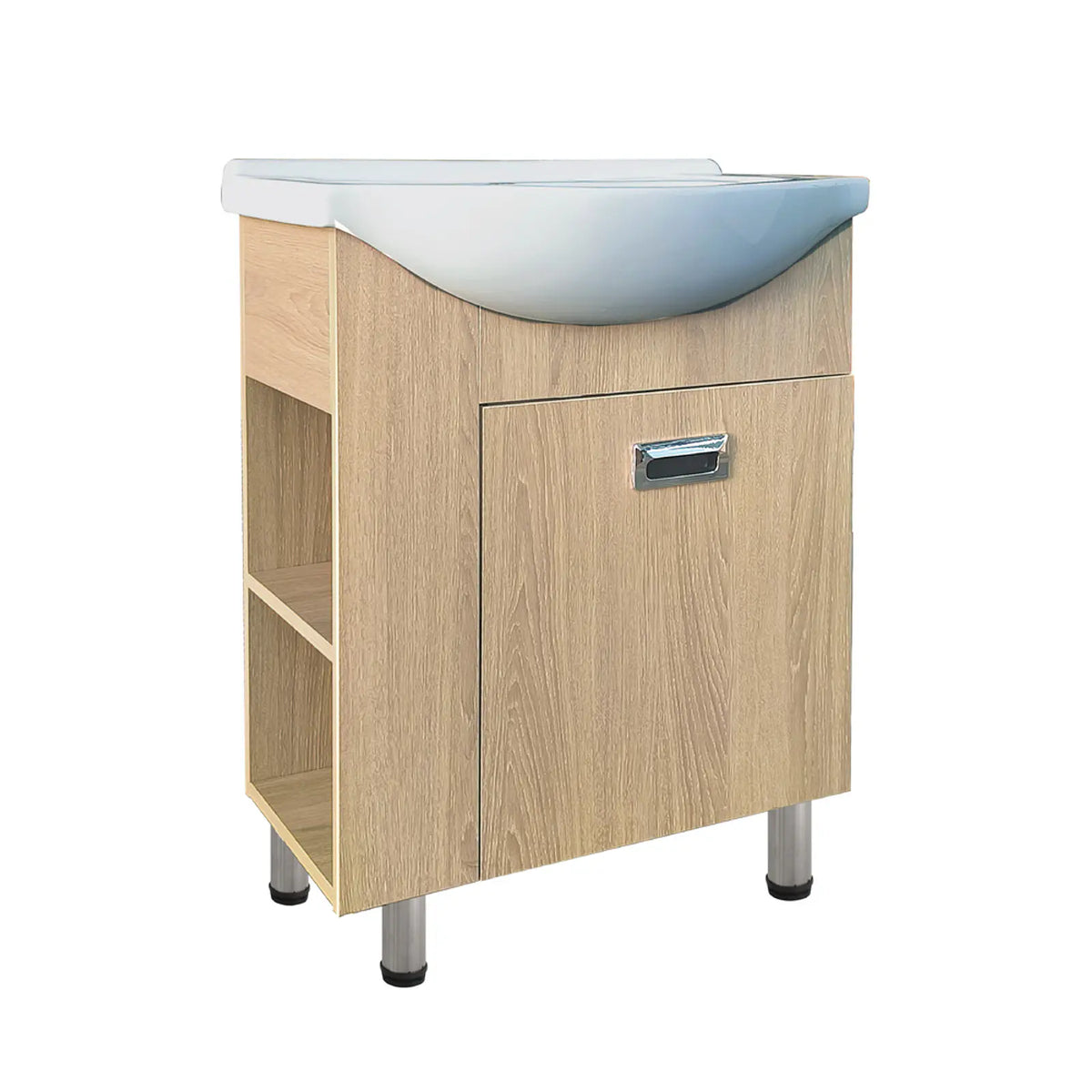 Vanitorio Kalmar Madera Vetada 60x43x83 cms Duschy