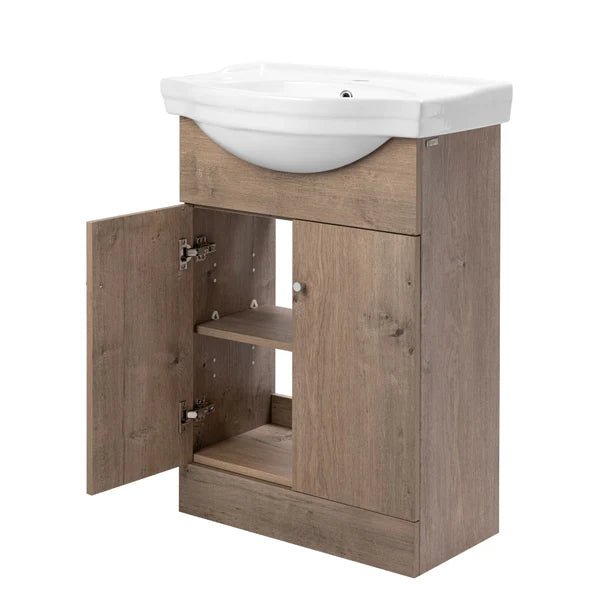 Mueble Vanitorio "Marie" Lenga + Cubierta 60x43x30 Stretto