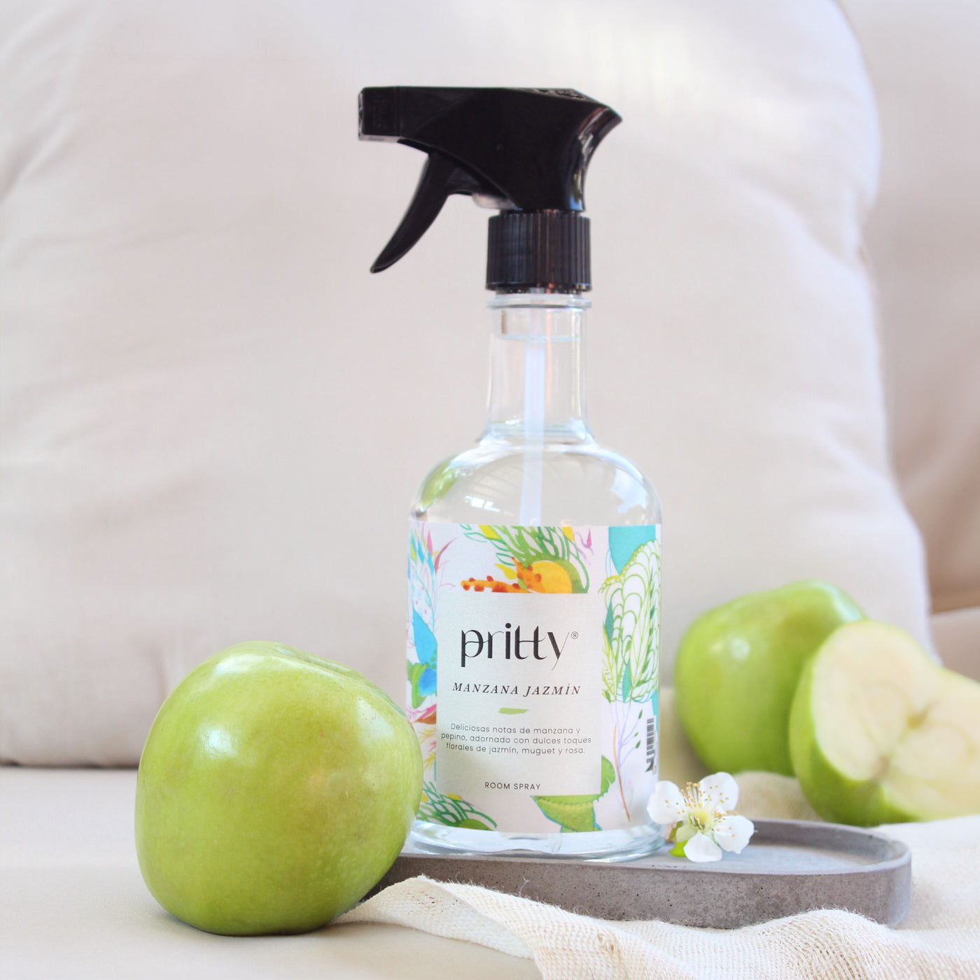 Room spray manzana jazmín Pritty 375 ml