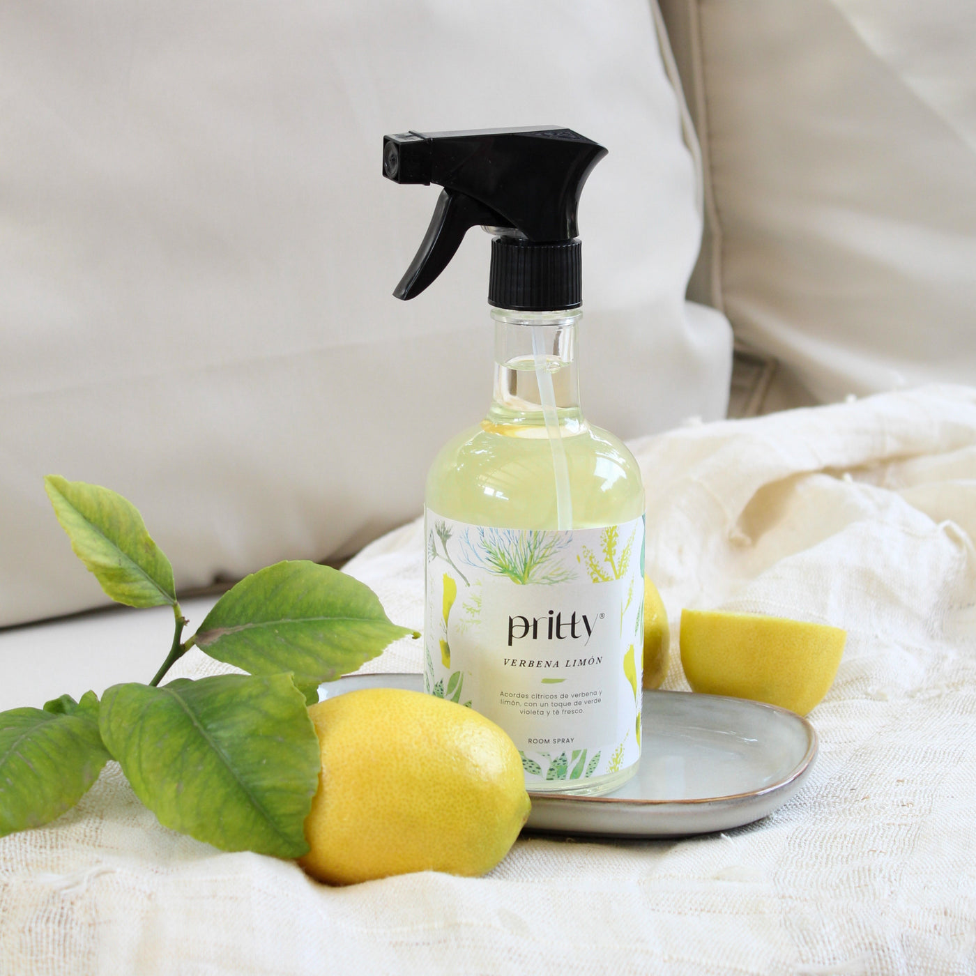 Room spray verbena limón Pritty 350 ml