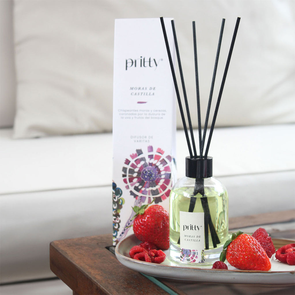 Difusor de varitas moras de castilla pritty 130 ml