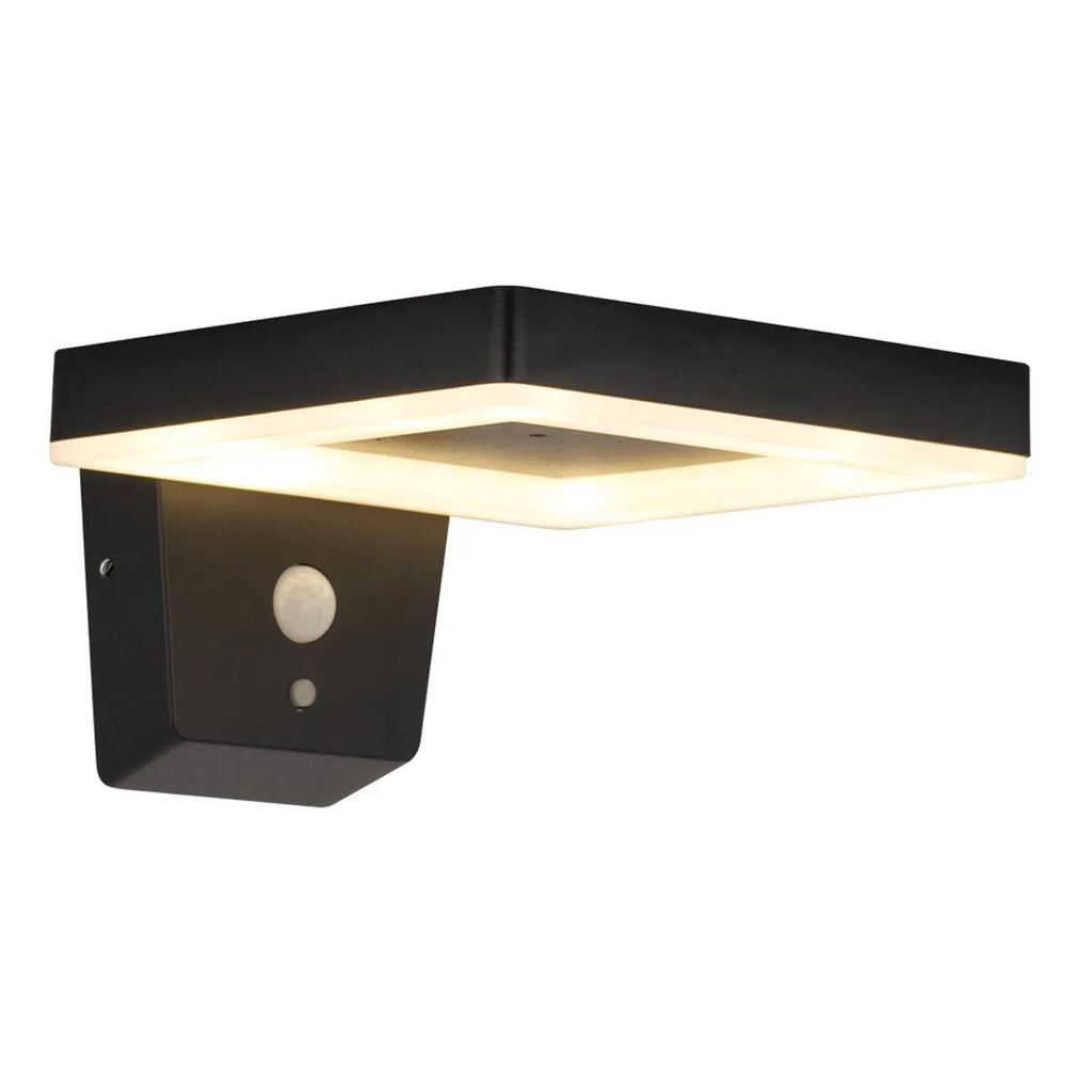 Aplique Solar Xentro 5w con sensor Triple función